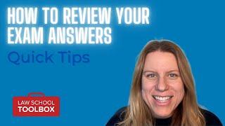 Not Happy With Your Law School Grades? Here's How to Review Your Exam Answers & Improve