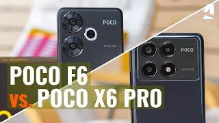 Poco F6 vs Poco X6 Pro: Which one to get?