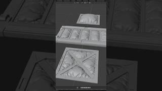 Cloth sim in Blender, soft sci fi panels #tutorial  #scifi #blender3d