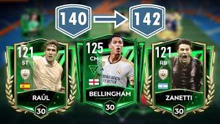 MY FINAL UPGRADE IN FIFA MOBILE !!! 140 TO 142 OVR !!! | GOOD BYE FIFA MOBILE