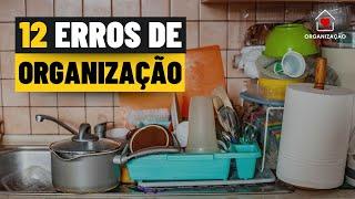 EVITE A BAGUNÇA: 12 Erros de Organização que Deixam sua Casa Bagunçada