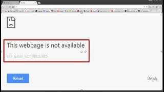 How to Fix “This Page is Not Available” “ERR NAME NOT RESOLVED” in Google Chrome on Windows PC, 2018