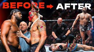 BEFORE and AFTER Fighting Jon Jones!