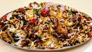 Matka Biryani, Hyderabadi Vegetable Biryani, Veg Dum Biryani, Veg Dum Matka Biryani,