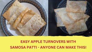 EASY APPLE TURNOVERS - ANYONE CAN MAKE THIS RECIPE! #apple #dessert #easyrecipe #food #amzeekitchen