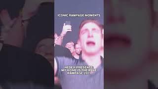 ICONIC RAMPAGE MOMENT - HEDEX MHITR #rave #edm #bass #festival #DNB