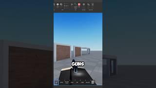 How to add realistic guns to your game in roblox studio tutorial #robloxstudiotutorial #robloxstudio