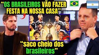 VIXE! "OS BRASILEIROS INVADIRAO A ARGENTINA PARA A FINAL DA LIBERTADORES" ARGENTINOS REVOLTADOS!