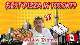 Toronto's Best Halal Pizza  | Halal Food in Toronto | Ajwa Pizza Food Review