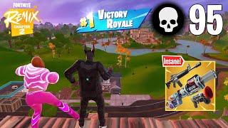 95 Elimination Duo Vs Squads Wins Gameplay ft @Thunderrrz (Fortnite Chapter 2 Remix PS4 Controller)