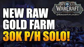 NEW SOLO RAW GOLD FARM HYPERSPAWN! 30K P/H RAW GOLD! DRAGONFLIGHT!