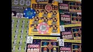 🪐A fun session with Full of £500’s, Super 7’s and a card I have not done for ages the Cosmic Cash🪐