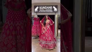 Luxurious Designer Bridal Lehenga CholiShopping in Chandni Chowk#shorts #ashortaday #lehenga