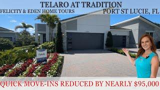 Home Tours at Telaro at Tradition Port St Lucie Florida | PRICE REDUCTION BY NEARLY $95,000!!