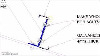 Z Profile Galvanized Section Roof Purlin Connection Detail