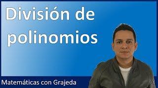 División de polinomios | video #73. Matemáticas con Grajeda