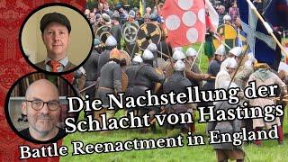 Die Nachstellung der Schlacht von Hastings - Battle Reenactment in England