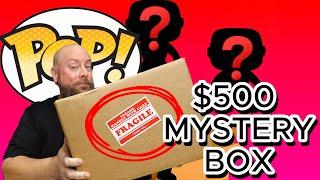 Opening a $500 HIGH ROLLER GRAIL Funko Pop Mystery Box