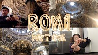 Vlog Italia #13 | Roma Day 1 | 白天梵蒂冈人挤人+晚上罗马花天酒地 | Jessi Woopee