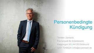 Personenbedingte Kündigung