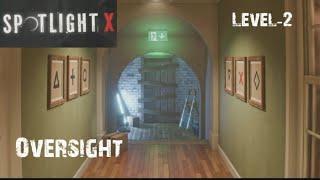 Spotlight X: Room Escape | Level-2 | Oversight