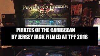 Pirates of the Caribbean JJP pinball at TPF - game play