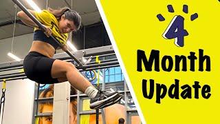 Learning a **Muscle-up** - 4 Months into this Calisthenics move