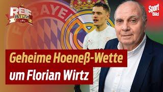 Uli Hoeneß hat geheime Wette um Leverkusen-Star Florian Wirtz! | Reif ist Live