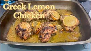 Zesty Greek Lemon Chicken 