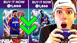 TARGET BUYING THESE CARDS IN THE AUCTION HOUSE RIGHT NOW IN NBA 2K25 MyTEAM!