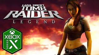 Tomb Raider Legend Xbox Series X Gameplay