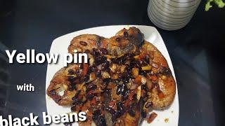 Yellow Fin Fish with Black Beans #68V | Delish Foodie