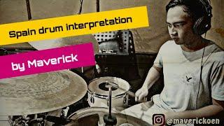 SPAIN  DRUM COVER by Maverick #spain #drumcover #jazzfusion