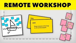 How To Run a REMOTE Workshop (Lightning Decision Jam)