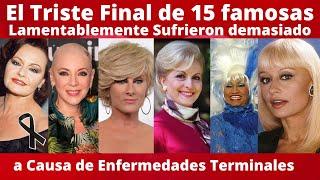 15 Famosas con final muy triste, lamentablemente sufrieron demasiado