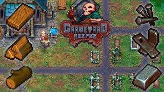 С фермы на кладбище // Основы Graveyard Keeper №1