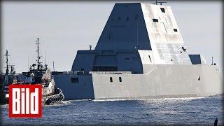 US Navy "USS-Zumwalt": Der große Zerstörer auf Jungfernfahrt