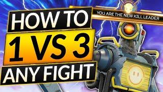 How to WIN EVERY 1V3 - Secret Tips to FIGHT LIKE A PREDATOR (Season 16) - Apex Legends Guide