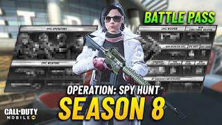 Season 8 Battle Pass Characters & Guns in CODM | Cod Mobile