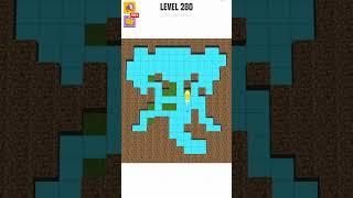 Do you see the elephant?  (Easy Level), MineCraft Map , Classic Mode Lv.280 #shorts #ytshorts