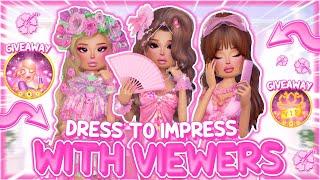 LIVE!! PLAYING DRESS TO IMPRESS WITH FANS + GIVEAWAYS!
