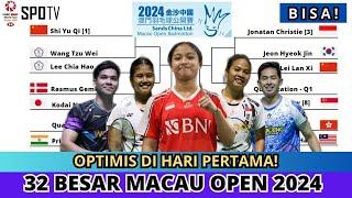 JADWAL MACAU OPEN 2024 HARI INI~32 BESAR MACAU OPEN HARI INI DAY 1 #macauopen2024