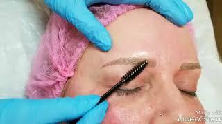 Microbladed Brows For Dark Blonde Hair | EYEBROWS BY DONNA TONG