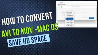 How to convert AVI files to MOV on a Mac - 2 EASY methods with no 3rd party apps needed