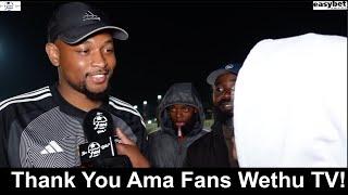Orlando Pirates 1-1 Magesi | Thank You Ama Fans Wethu TV!