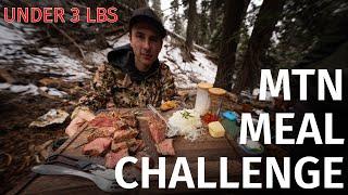 TEAM CHALLENGE: Most Creative Backcountry Meal Under 3lbs