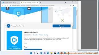 Download, install & set up KeepSolid VPN Unlimited on Windows 11/10