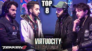 TEKKEN 8 - TOP 8 | VIRTUOCITY BATTLEGROUND - feat, Farzeen, Atif, Raef  Qasim Meer MORE