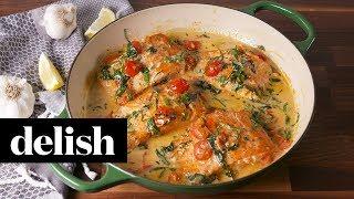 Tuscan Butter Salmon | Delish