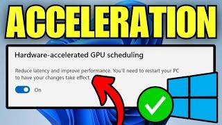 How To Turn On Hardware Acceleration GPU Scheduling in Windows 11